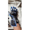 Yamaha Leather Gauntlet Motorcycle Gloves Sz Large