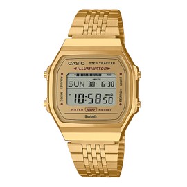 Casio Collection ABL-100WE Wristwatch, Bluetooth Equipped, gold, Bracelet Type