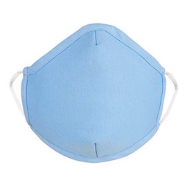 G-TUFF Face Mask Protective Mask Face and Mouth Covering. Reusable and Washable Fashion Outdoor Unisex Mask. Anti dust Mask. 2 Layer Interlock - Light Blue