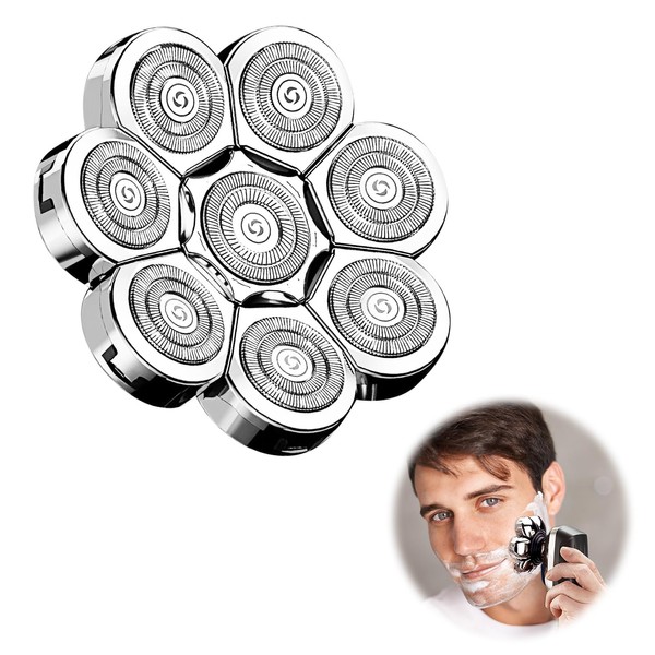 8D Razor Replacement Heads, Universal Replacement Blades for Men's Razors,