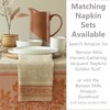 Benson Mills Harvest Gathering Heavyweight Engineered Jacquard Fabric Table Cloth,
