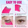 JIMIRE Eyelashes Applicator Lashes Tool Lashes Clips Tweezers for Beginners