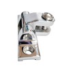 HAIWEN Pair of Stainless Steel 316 Swivel Bimini Top Deck