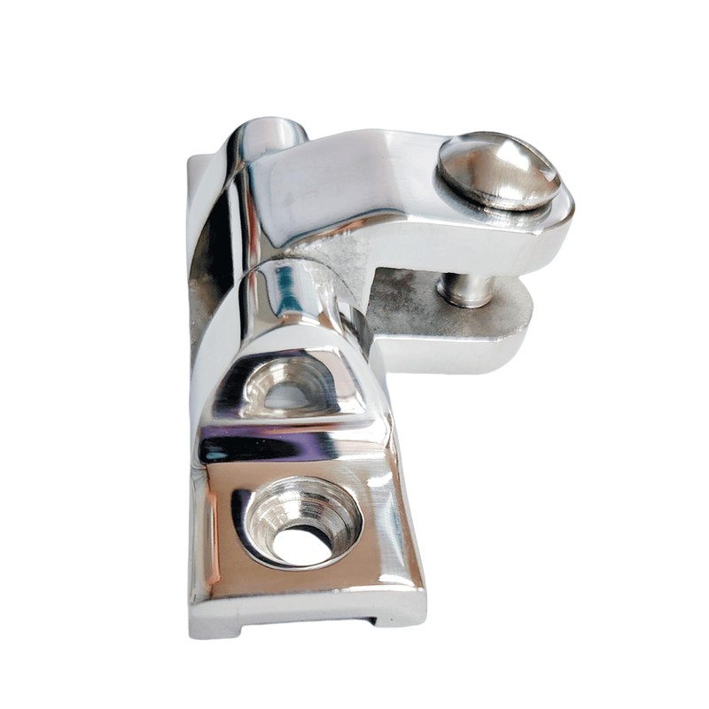 HAIWEN Pair of Stainless Steel 316 Swivel Bimini Top Deck
