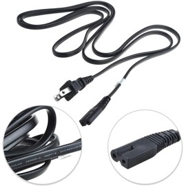 Original Part - Power Cord Cable Compatible with Sony Player Radio/Cassette Recorder Series Boom Box Models CFDV20, CFDV25 and CFDV30