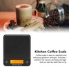 Coffee Scale Kitchen Electronic LCD Display Automatic Timing for Food