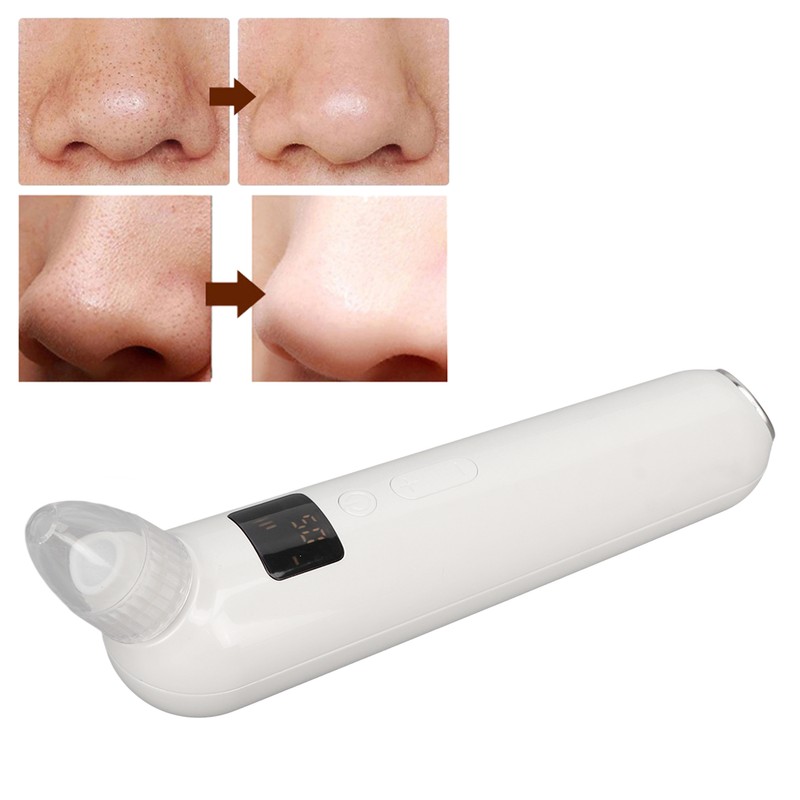 Electric Blackhead Remover USB Rechargeable Hot Compress LED Screen 5