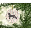 Caroline's Treasures WDK2584CO1 Nebelung #1 Cat Christmas Ceramic Ornament, 3
