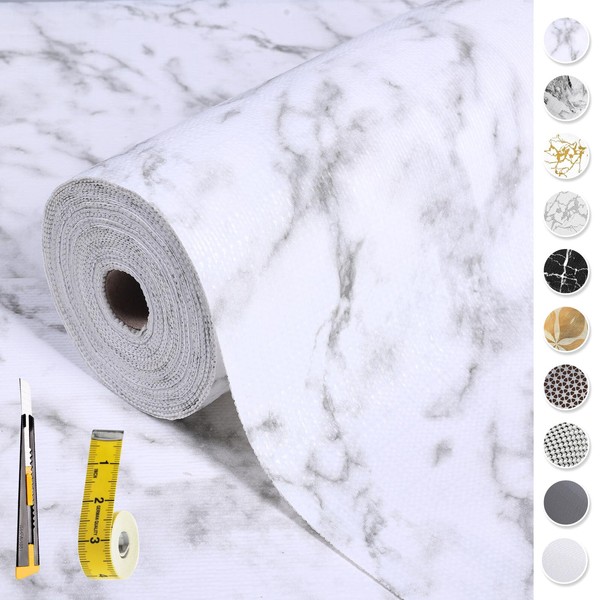 2-Layer Drawer and Shelf Liner for Kitchen Cabinet: 12 in