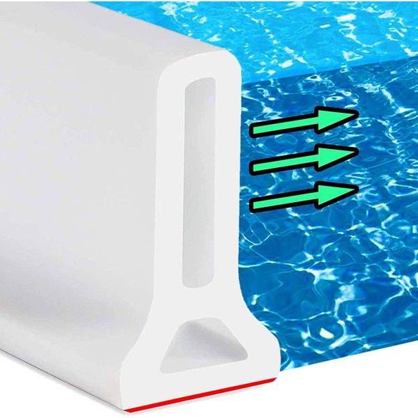 Hi-Na 3ft/5ft/6ft/8ft10ft Collapsible Shower Threshold Water Dam Watei Barrier for