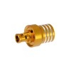 Fuel Cap with Bleed Valve, Gold/Chrome - for Simson S50,