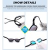 NULOOQ Flexible Polarized Baby Sunglasses with Strap Adjustable for Toddler