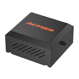 ACMER C4 Air Assist Pump Kit, 30L/Min Adjustable Airflow for Laser Cutters & Engravers, Enhances Cutting Precision, Removes Smoke and Dust, Reduces Surface Temperature