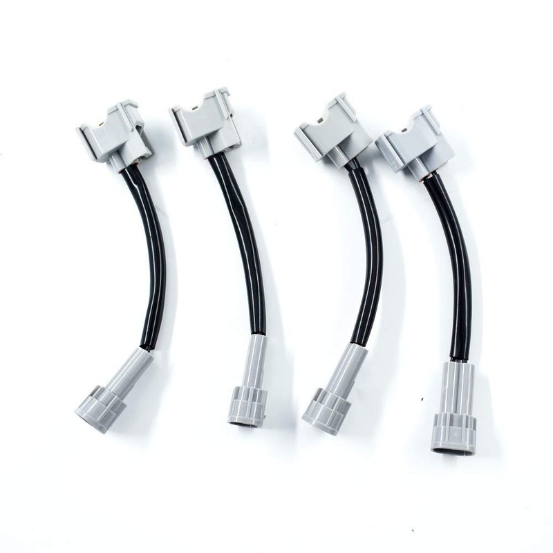 labwork-parts 4X Inyectores de Combustible 410 CC con adaptadores Plug