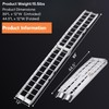 MAXIVMAN Aluminum Loading Ramps – 1500 Lbs Capacity, 7.5ft Folding