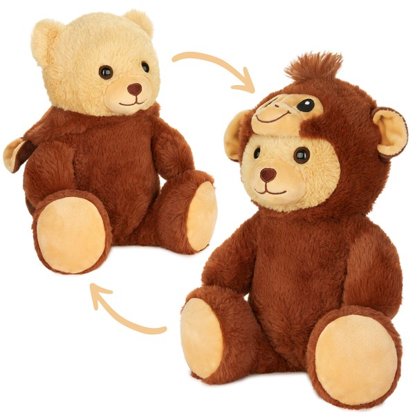 BRUBIES Teddy Monkey - 25 cm Teddy Bear in Monkey