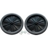 Rubbermaid 9W71-L2 Wheel Kit for Mega Brute Mobile Waste Collector,