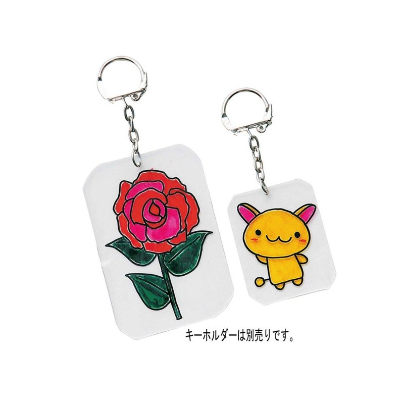Nishi Kei TP-2015 Plastic Board Transparent B4 0.2mm Thickness Set