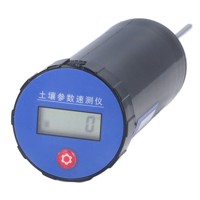 Soil EC Tester Stainless Steel Corrosion Resistant Durable LCD Accurate