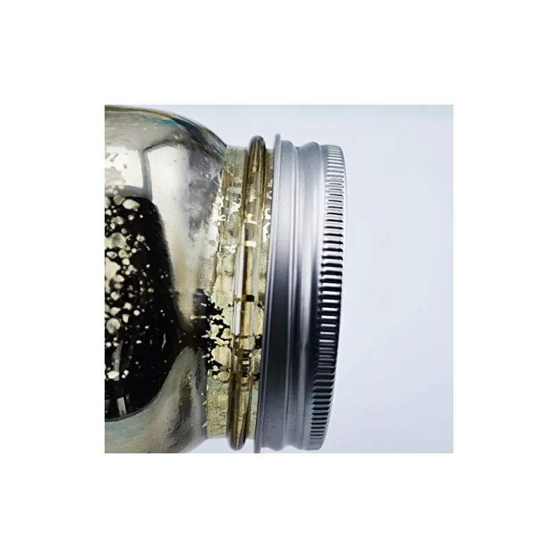 Fantado Regular Mouth Mason Jar Pendant Light Cord Kit Lid