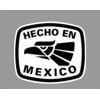 Texas Hart Designs Hecho en Mexico Die Cut Glossy Fridge