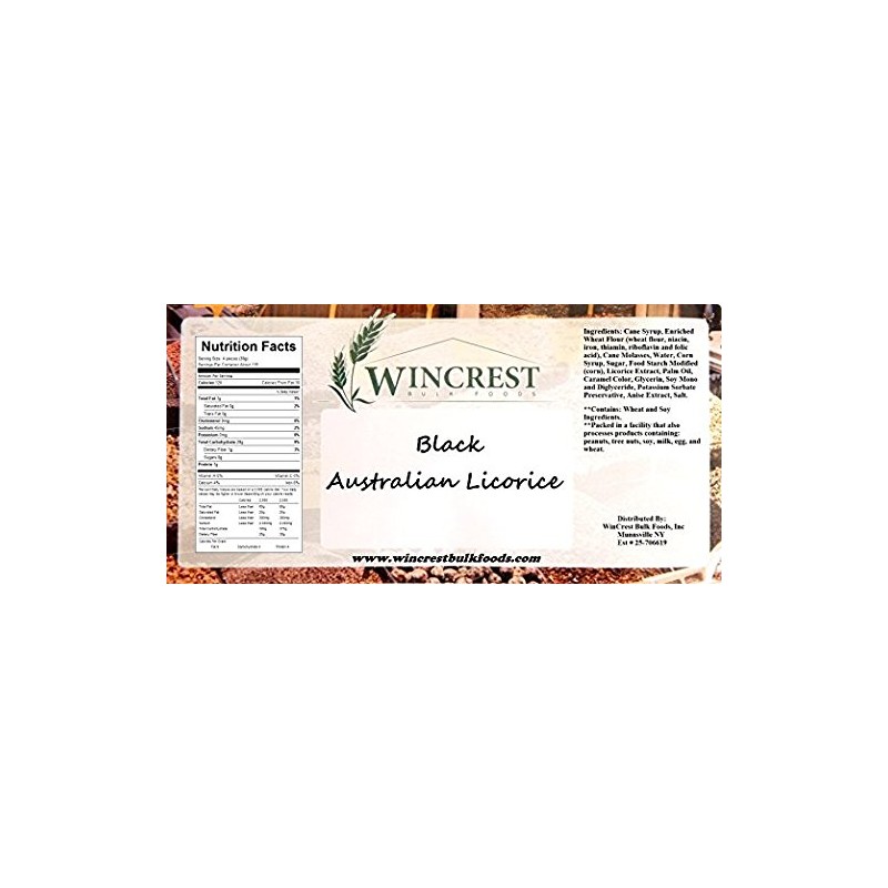 Black Australian Licorice (1 Lb)