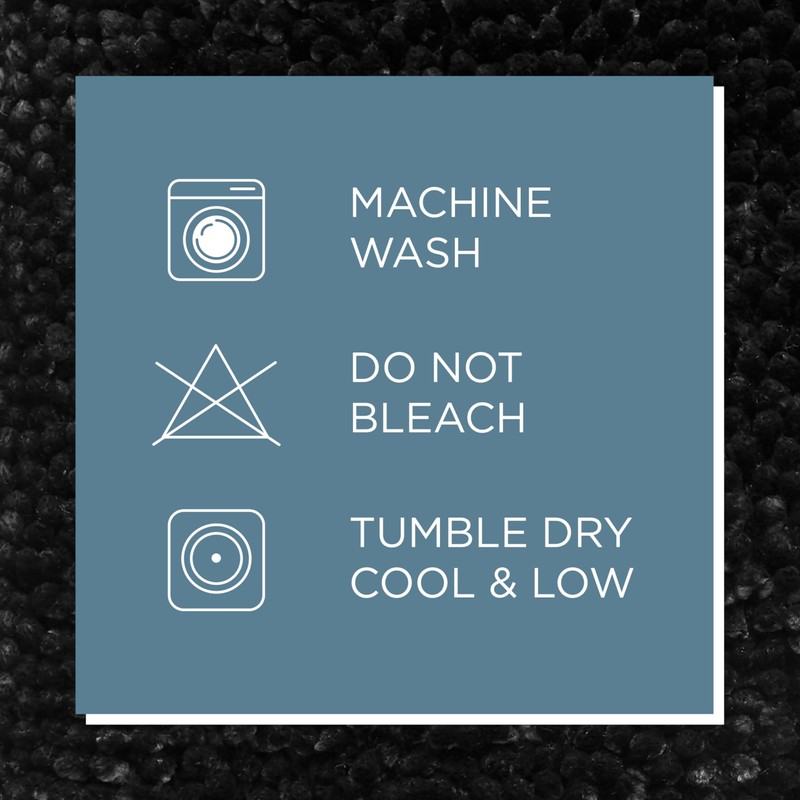 SoHome Spa Step Luxury Plush Chenille Shag Machine Washable Ultra