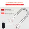 AIXXCUVQ 20pcs Rust-Resistant Detachable Zipper Puller Long-Lasting And Will Not