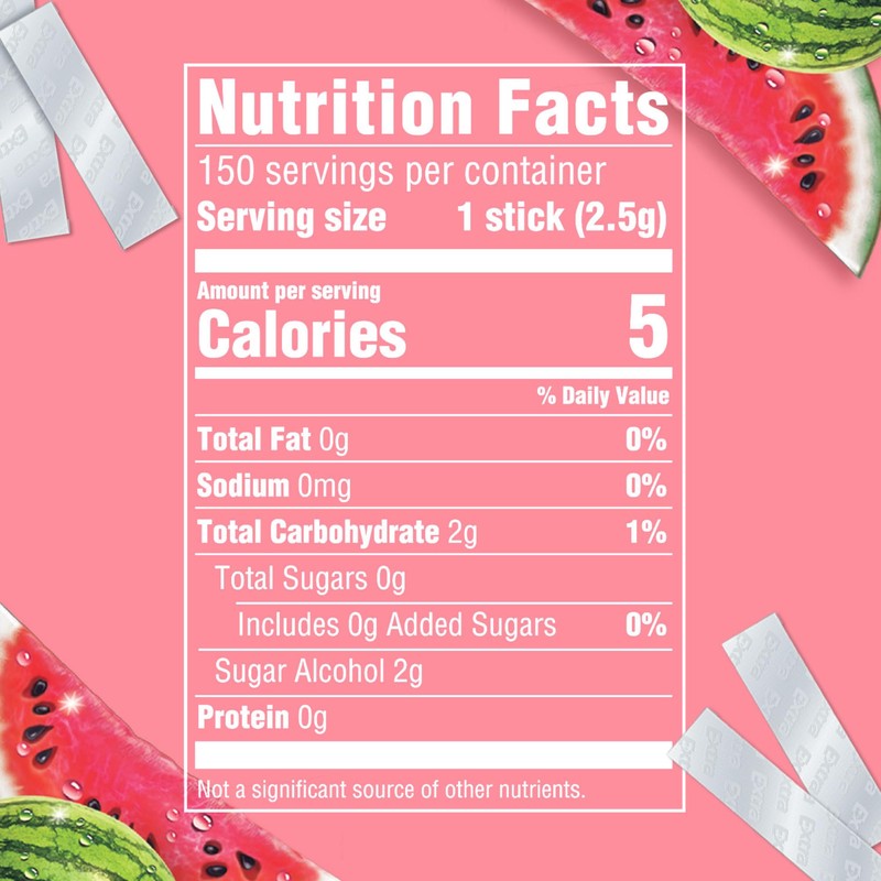 Extra Fruit Sensation Gum, Sweet Watermelon Flavor - 20 Packs