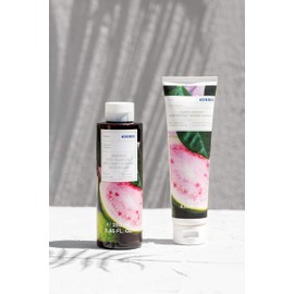 KORRES Elasti-Smooth Body Butter Cream, Dry Skin Lotion with Shea Butter and Almond Oil, Moisturizing, Firming, Tightening and Hydrating After Shower Care For Women & Men, Guava Fragrance, 4.23 Fl Oz