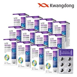 Guangdong Eye Heavy Lutein Jiazanthin 30 Capsule 12 Box Vitamin Minerals 7 Hematoococus / 광동 눈건강 루테인 지아잔틴 30캡슐 12박스  비타민 미네랄 7종 헤마토코쿠스