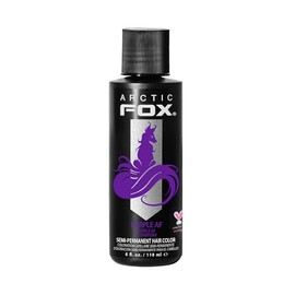 ARCTIC FOX - Tinte de color semipermanente para cabello, vegano y libre de crueldad, sin amoníaco, acondicionador, de larga duración, color púrpura vi