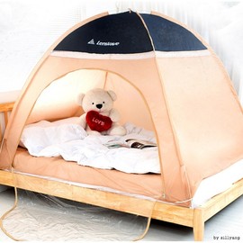 LW One-Touch Indoor Heating Tent / Cold Protection Tent E Beige Heating Tent 200x240 (9-10 Person) 2ea
