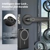 Smart Door Lock, Door Handle with APP Unlock, Biometric Door