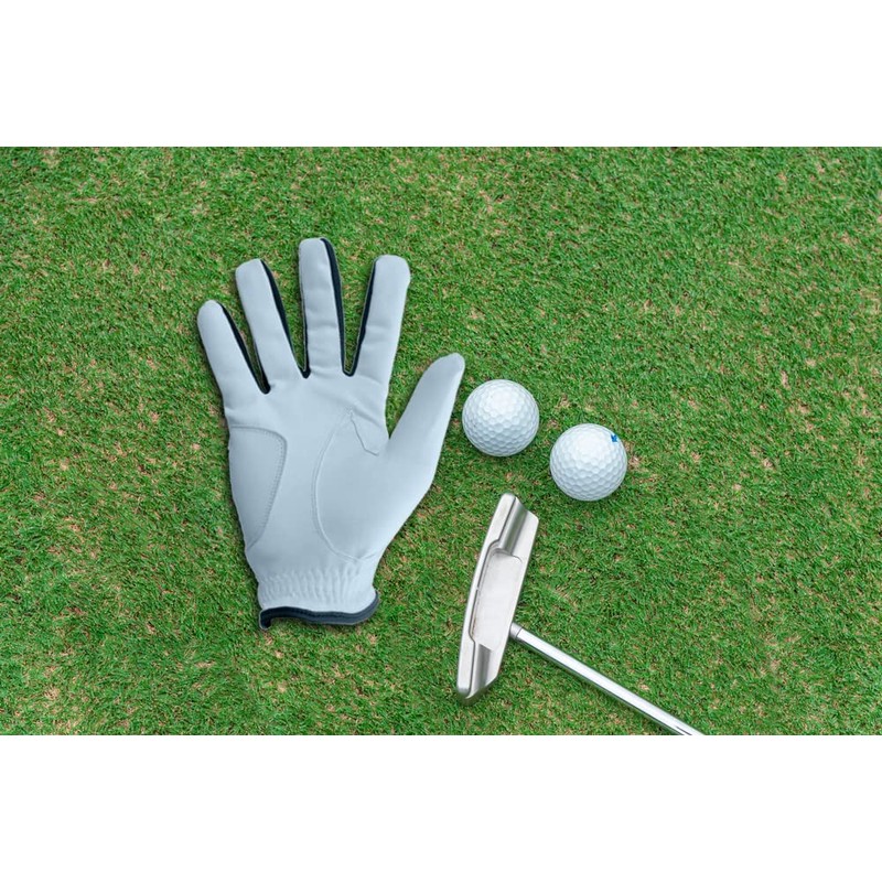 BOSSER Men's Leather Golf Gloves with Extra Soothing Effect for