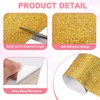 PATIKIL Bling Crystal Rhinestone Sheet, 9.4"x7.9", Gold Yellow