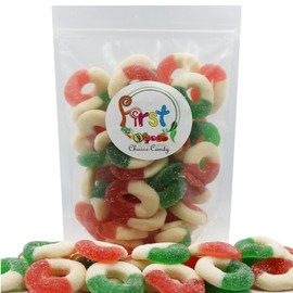 FirstChoiceCandy Gummy Rings (Christmas Mix, 5 Pound (Pack of 1))