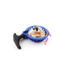 PCC BLUE Aluminum Pull Start Starter For 47cc 49cc Pocket Bike ATV Quad PU35_B