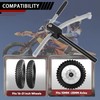 zzchzrr Dirt Bike Tire Changing Tool Kit for 16"-21" Wheels