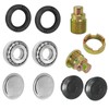 GOLKNHA Full Set Swing Arm Bearing Seals Bolt Kit Compatible