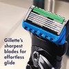 Gillette Fusion ProGlide Razors, Men 1 Gillette Razor, 4 Razor