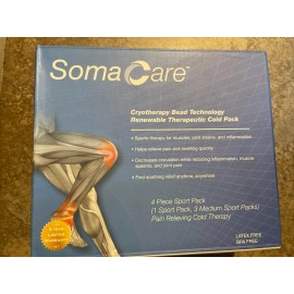 SOMA CARE Cold Therapy Accessories - 4 Piece Sport Pack - Cryotherapy Beads