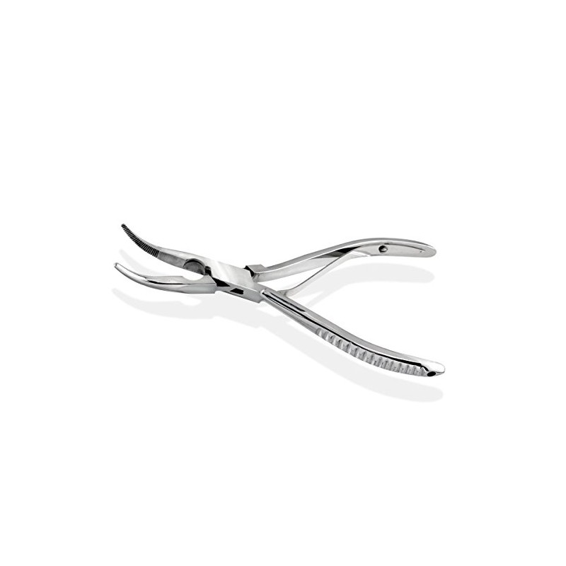 ADROIT 8" (20.3 cm) Stainless Steel Angled Needle Nose Pliers