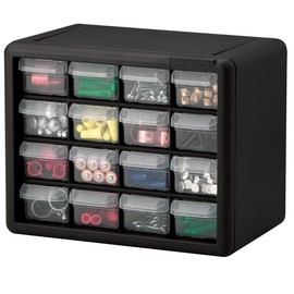 Akro-Mils 16-Drawer Plastic Storage Cabinet