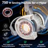 Industrial Sewing Machine Servo Motor with Needle Positioner and Synchronizer,