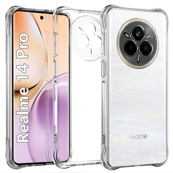 USTIYA Funda para Realme 14 Pro 5G Case Uso Rudo