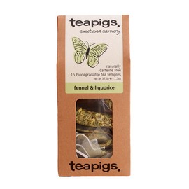 Teapigs Fennel and Liquorice Tea Made With Whole Herbs (1 Pack of 15 Tea Bags)