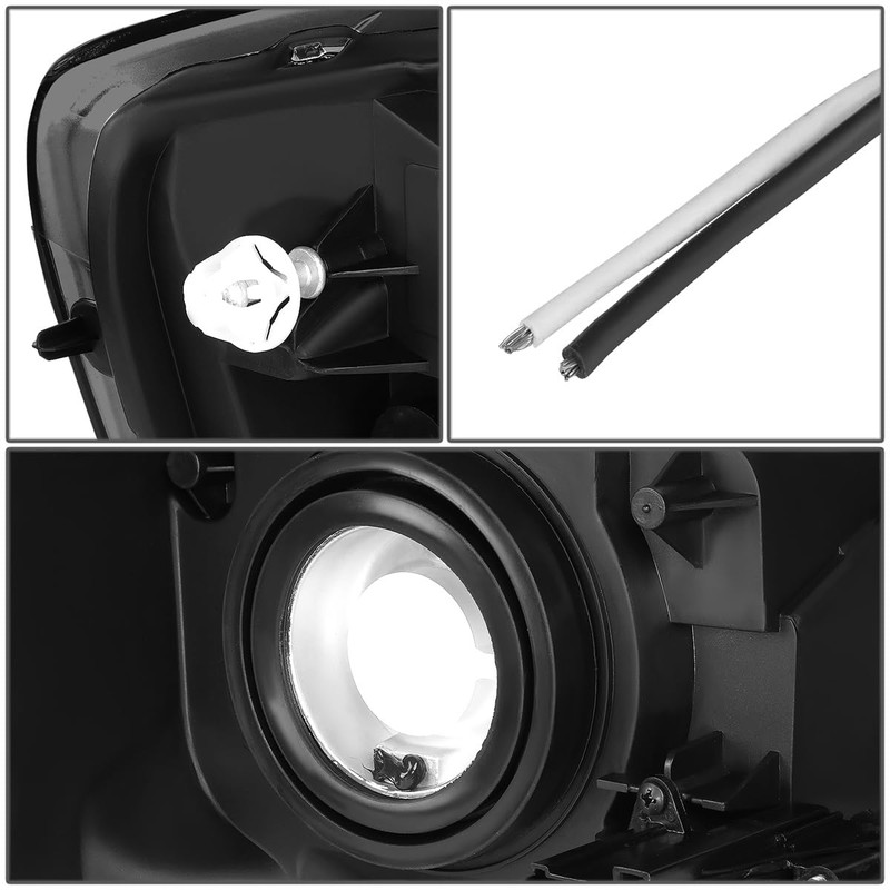 Pair of LED DRL Headlight Assembly Compatible with Dodge Ram