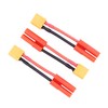 BDHI 3pcs XT60 Male To HXT 4MM Female Bullet Connector