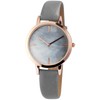 Excellanc 1900111 Women's Watch Faux Leather Strap Pin Buckle Analogue
